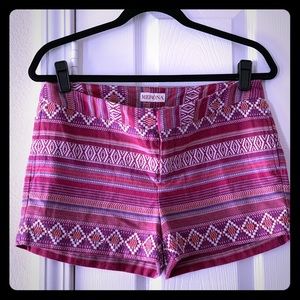 Embroidered shorts